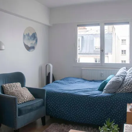 49M With Balcony-Wifi And View On Tour Eiffel Appartement *